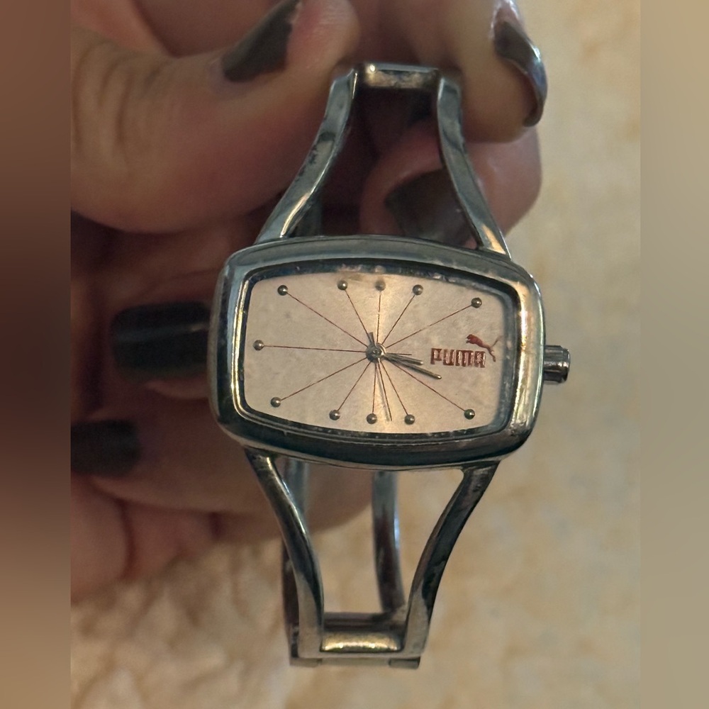 Vintage Puma Women's Watch/Bracelet- Stainless